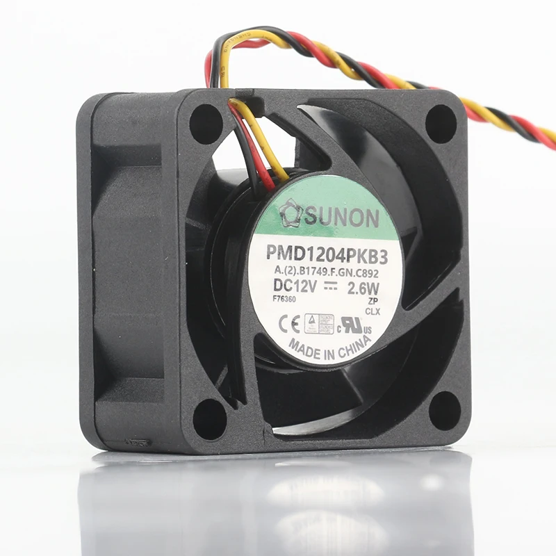 New Original SUNON 40*40*20MM PMD1204PKB3 DC12V 2.6W 4020 4CM 2/3 wire silent cooling fan