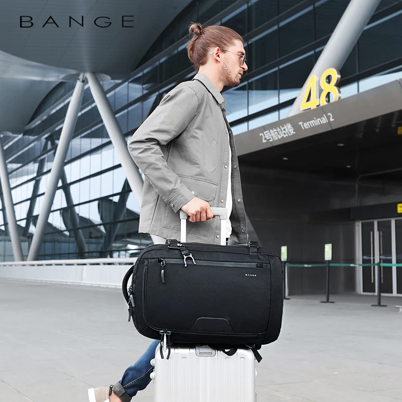 Bange backpack Large Capacity Travel Backpack Men 22 inch Laptop Backpack Travel FAA Flight Approved Weekender Bag for women