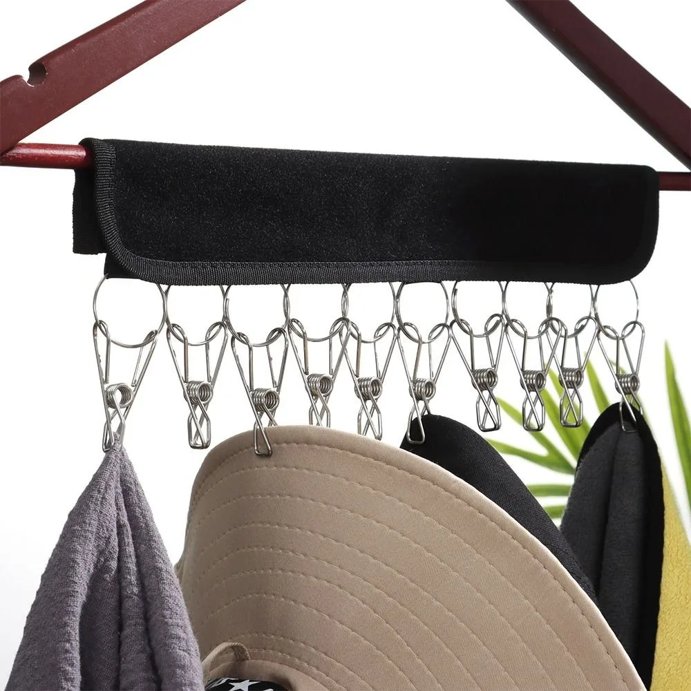 

Black Sock Hook Door Holder Display Cap Organizer Hanger Hat Organizer Caps Organizer Baseball Cap Holder