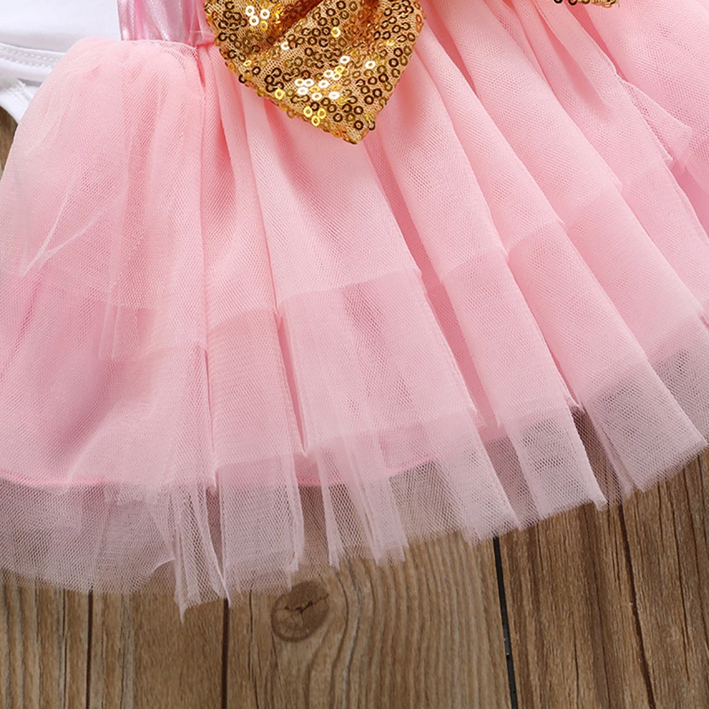 

Easter Costume Set Kids Clothes Pink Tutu Skirt Party Girl Bright Color Fashion Comfortable Special Occasion Theme Daily Gifts