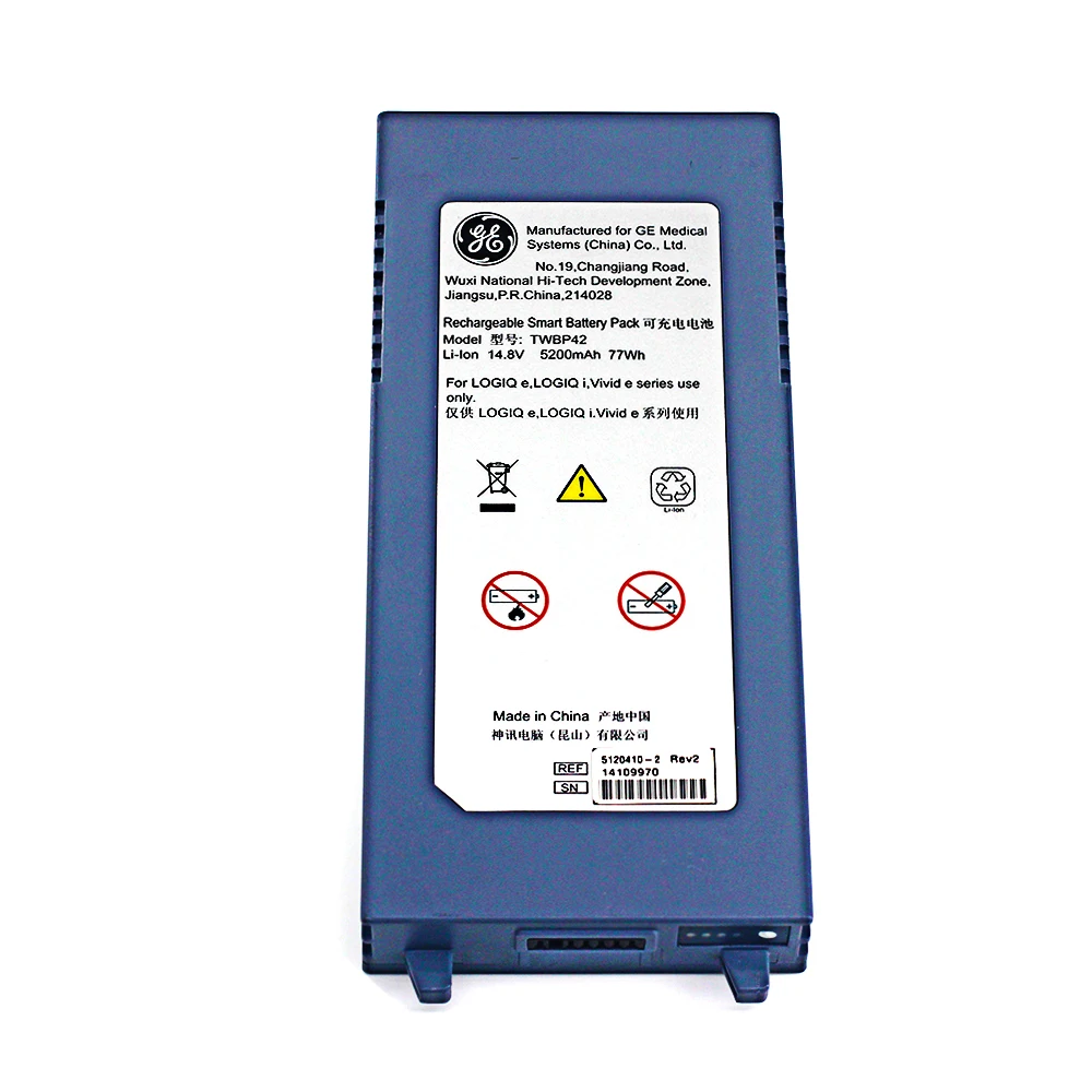 

Original TWBP42 for GE LOGIQ Vivid Monitor battery 14.8V Li-Ion Battery 5120410-2