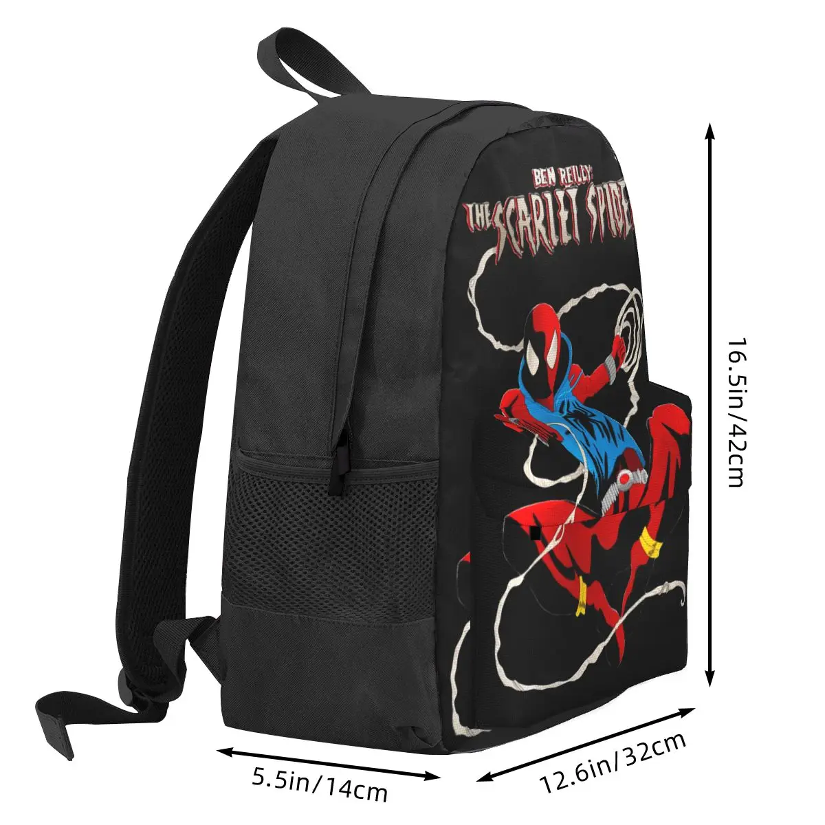 Reilly Scarlet Spider Women Backpack Mochila Casual Children School Bag Spiderman Computer Mochila Boys Girl Travel Shoulder Bag