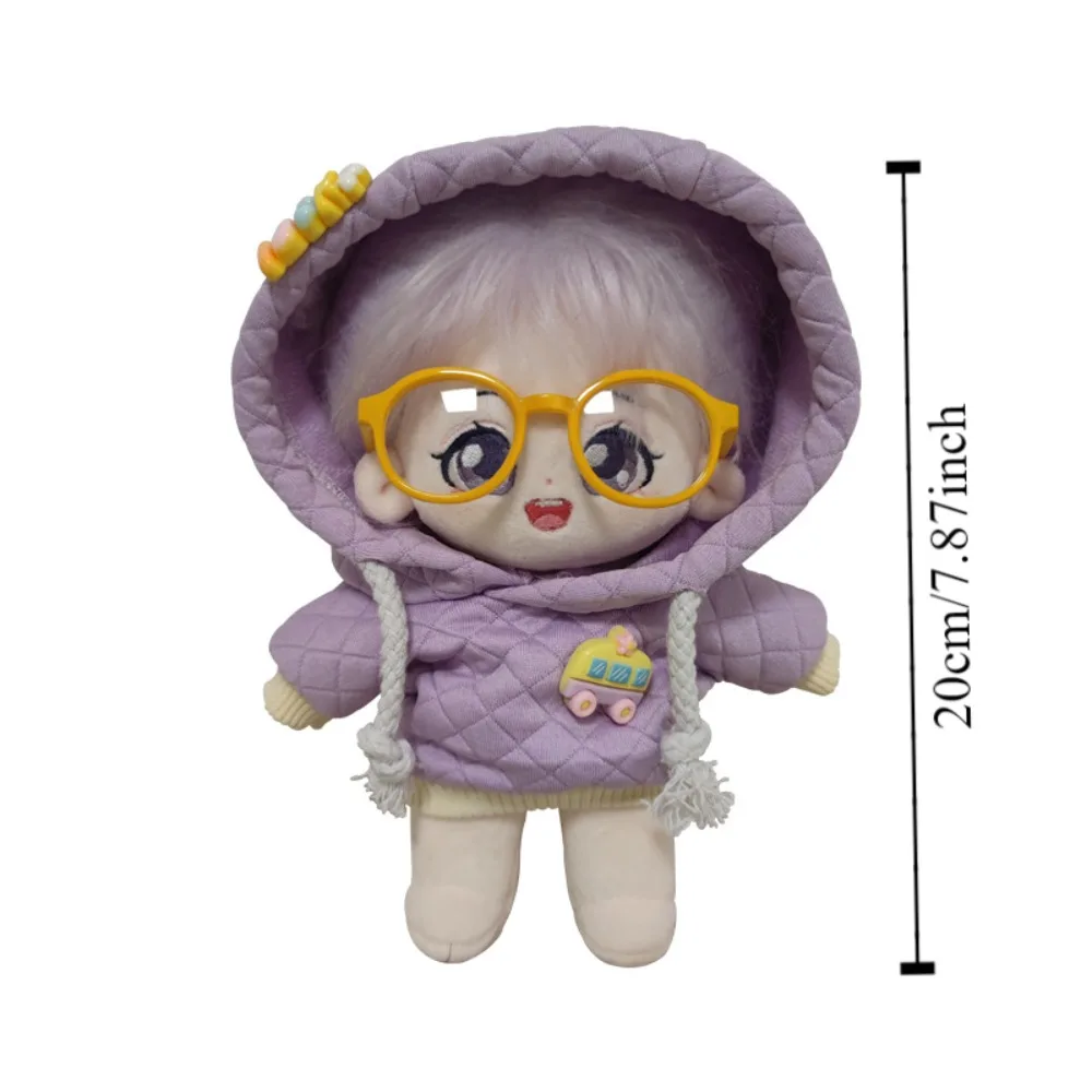 Hoodies 20cm Cotton Doll Dress Sweet Dress Up Cotton Doll Clothes DIY Mimi Plush Toy Clothes 20cm Cotton Doll