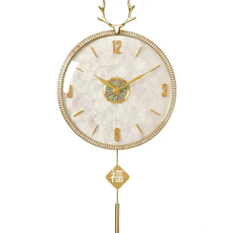 Living room wall decoration quartz clock  wall clock household watch wall hanging