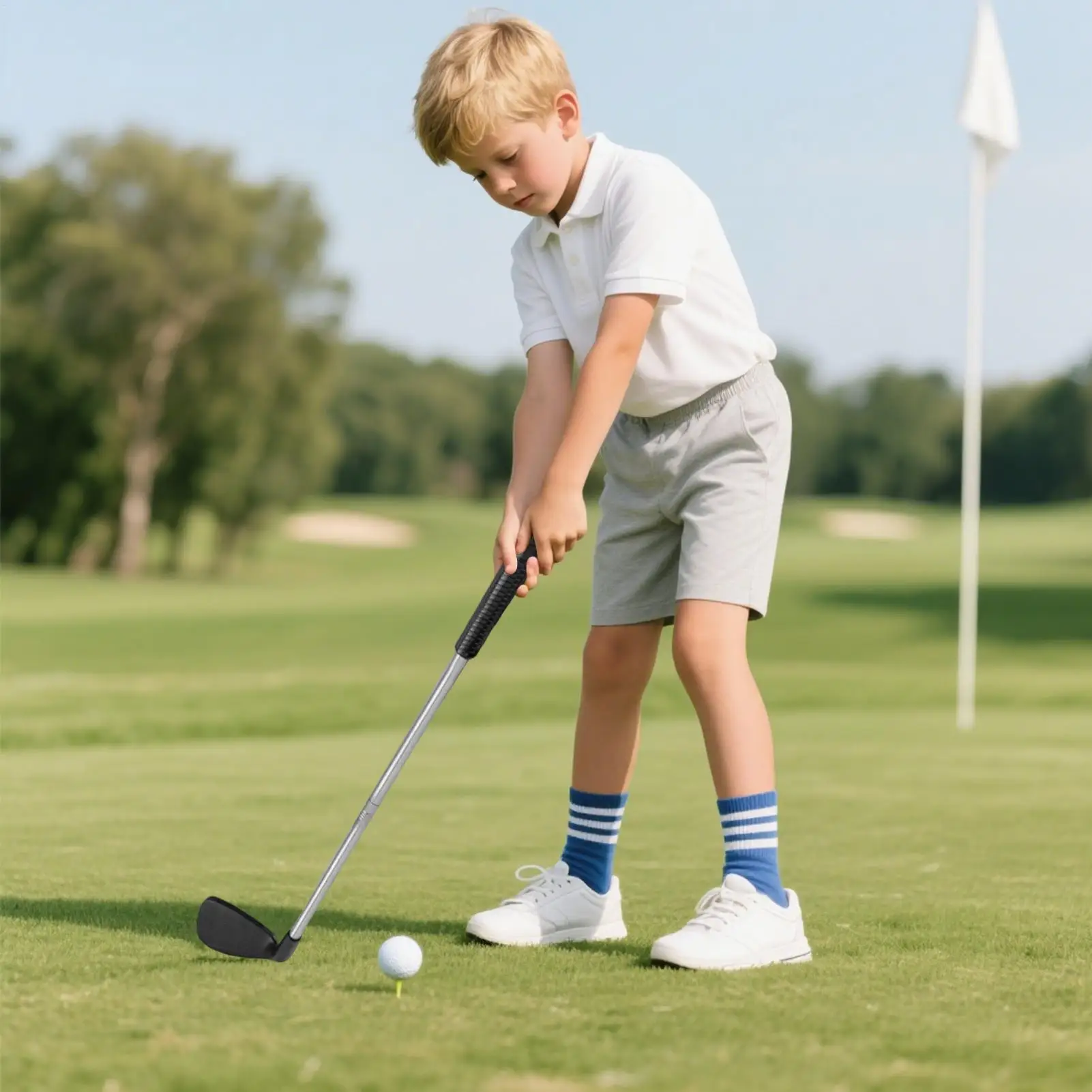 Conjunto de golfe para crianças, jogo interno e externo, brinquedos esportivos, conjunto interativo, jogo engraçado para desenvolver habilidades, menina, escola, viagem, casa, playtime