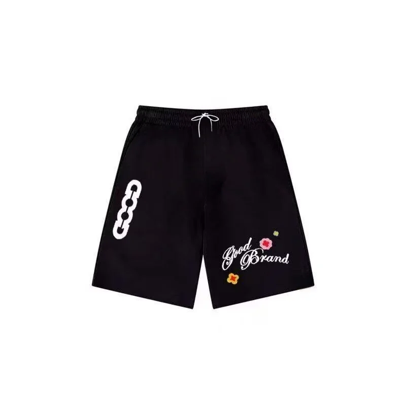 

25 Summer 3D Digital Printed Shorts for Men's Outdoor Sports, Sweat Absorbing, Large Motorcycle Shorts