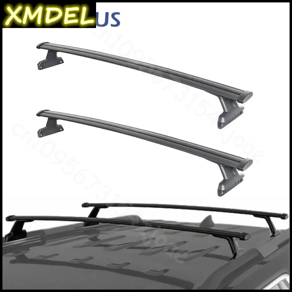 for Chevrolet Traverse Black car stying Roof Rack Cross Bar Rail Luggage Carrier protector For 2019-2020