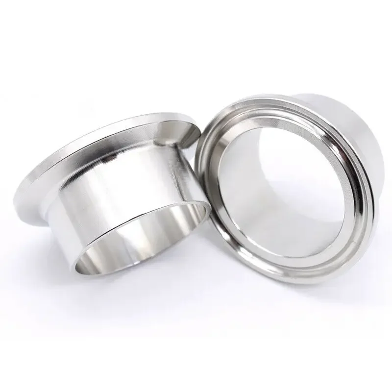 SS304 Sanitary Quick Fitting Chuck Clamp Welding Direct End Quick Opening Flange