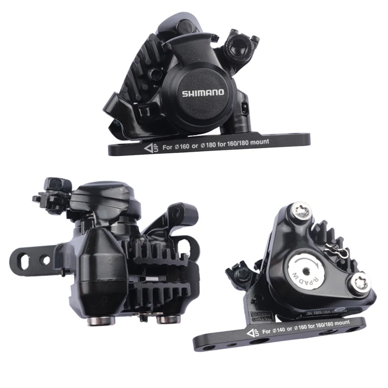 Shimano Mechanical Disc Brake BR-RS305-F BR-RS305-R Flat Installation ICE TECHNOLOGY Original Shimano Brake Caliper Bike Parts