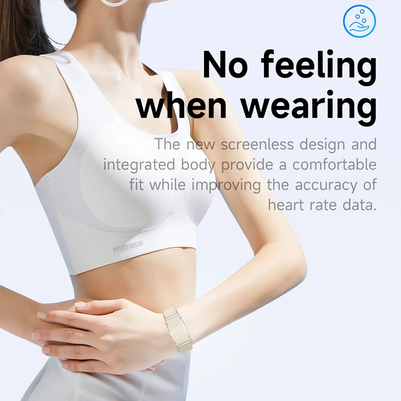 

No Screen Smart Bracelet Health Monitoring Heart Rate Blood Oxygen Monitor Waterproof Sport Fitness Tracker Men Women Wristbands