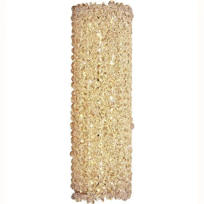 

Modern crystal wall lamp light luxury living room background wall master bedroom bedside wall lamp