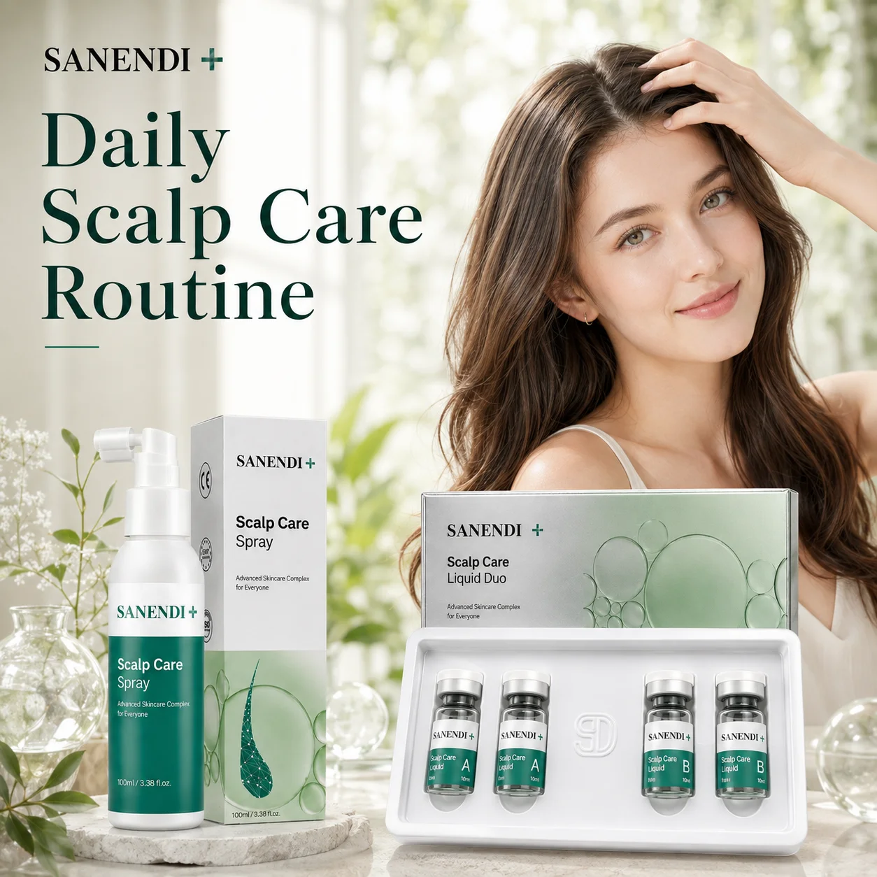 SANENDI Korean E-O Hair Daily  - đánh giá và giá Hair Care Korean Products