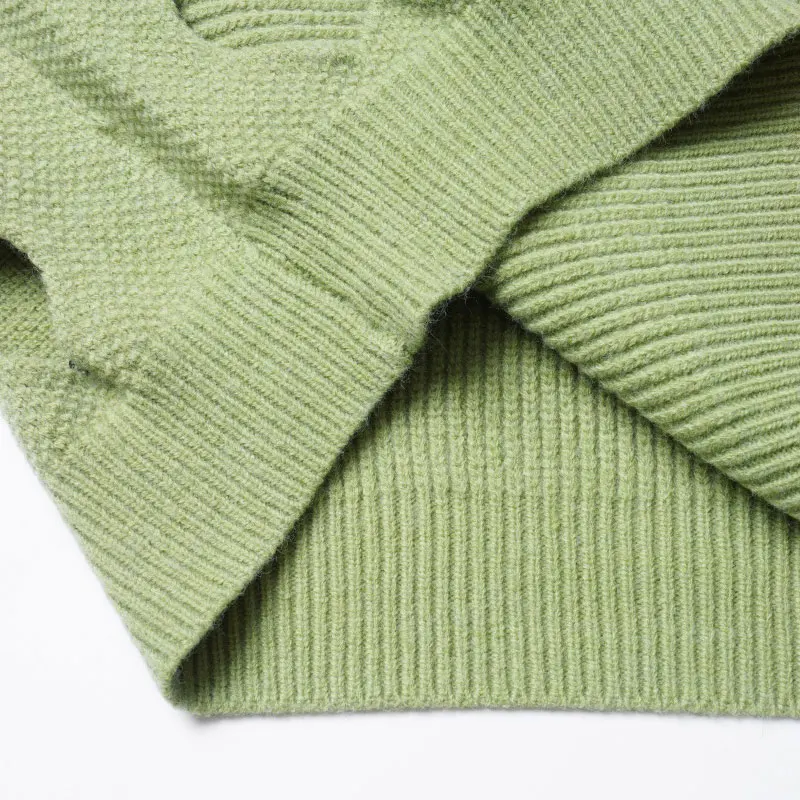 Vintage Sweater Y2K Grunge Distressed Open Knit Jumper Streetwear Hip Hop Ripped Holes Knitted Sweaters Harajuku Casual Pullover