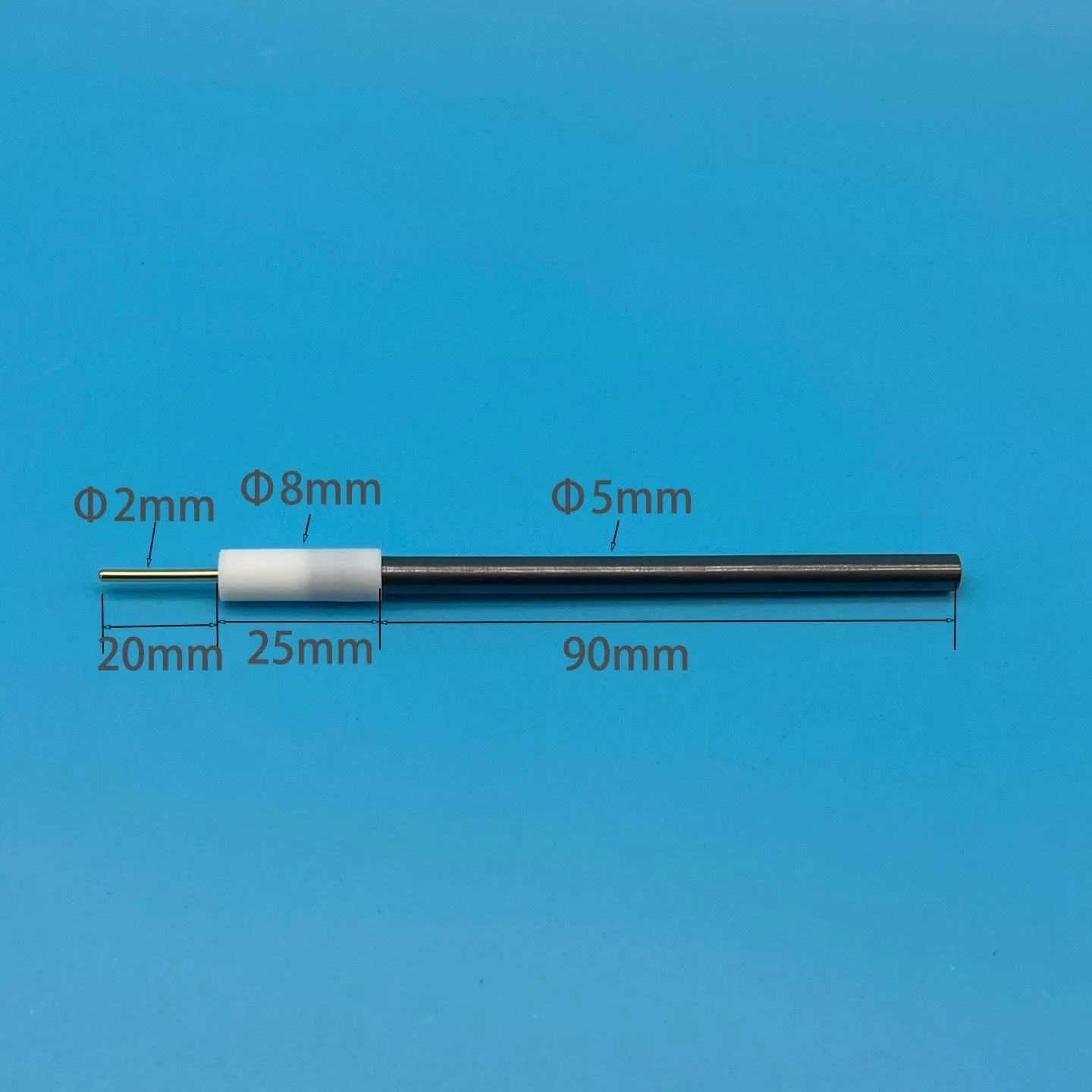 C102/103/104/105/106 6mm eletrodo pesquisa haste de grafite eletrólise haste de grafite de alta pureza eletrólise ânodo haste de carbono