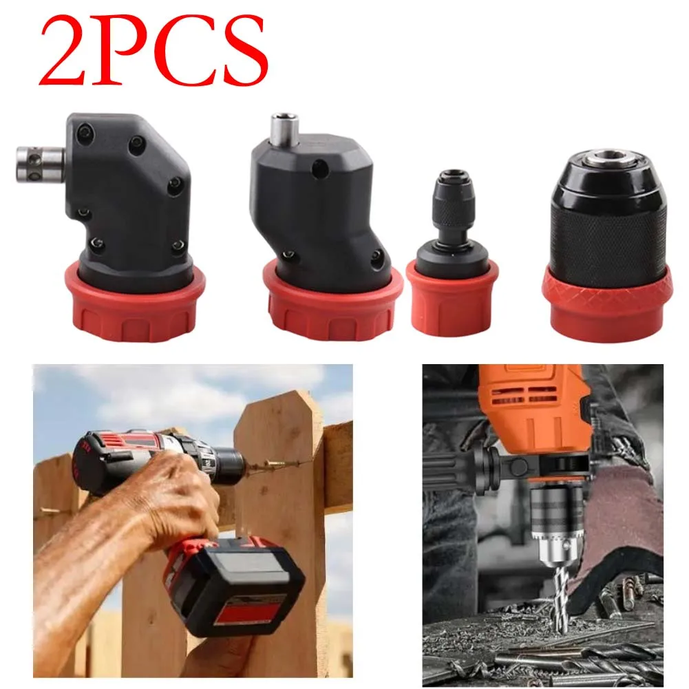 

2PCS Quick Release Drill Chuck For 6.35mm Hex Bits Fast Change Adapter For Cordless Electric-Screwdriver Power Tools