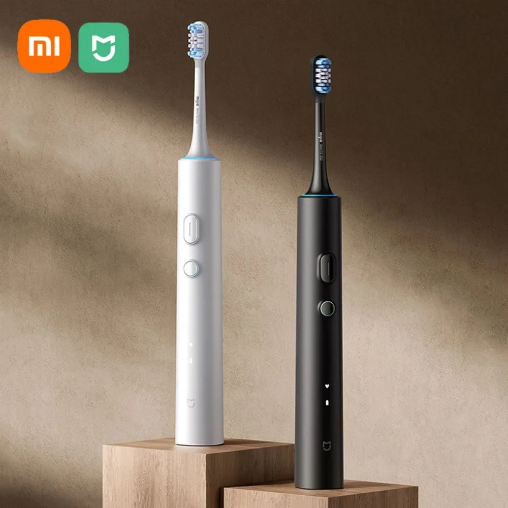 

Электрическая зубная щетка Xiaomi Mijia T501, умная звуковая зубная щетка, водонепроницаемая IPX7, беспроводная зарядка, очиститель для полости рта, для отбеливания зубов