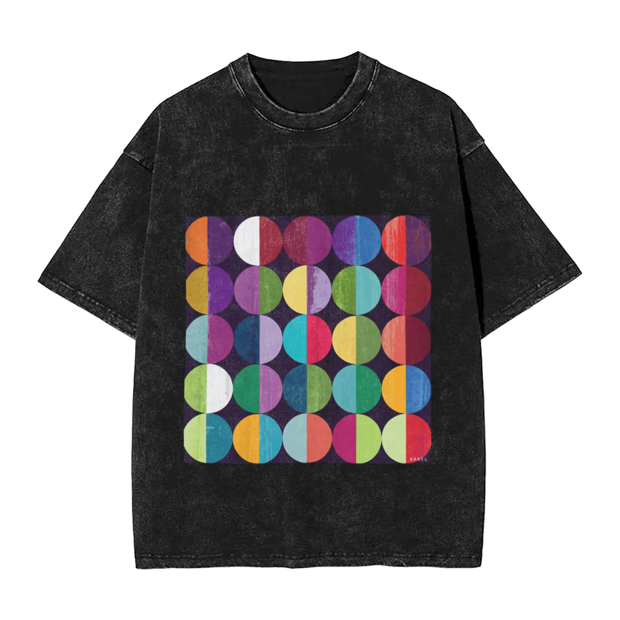 Moon Classic Cool A T-Shirt Oversized Short Sleeve Men's Women's Cotton Tees Tops