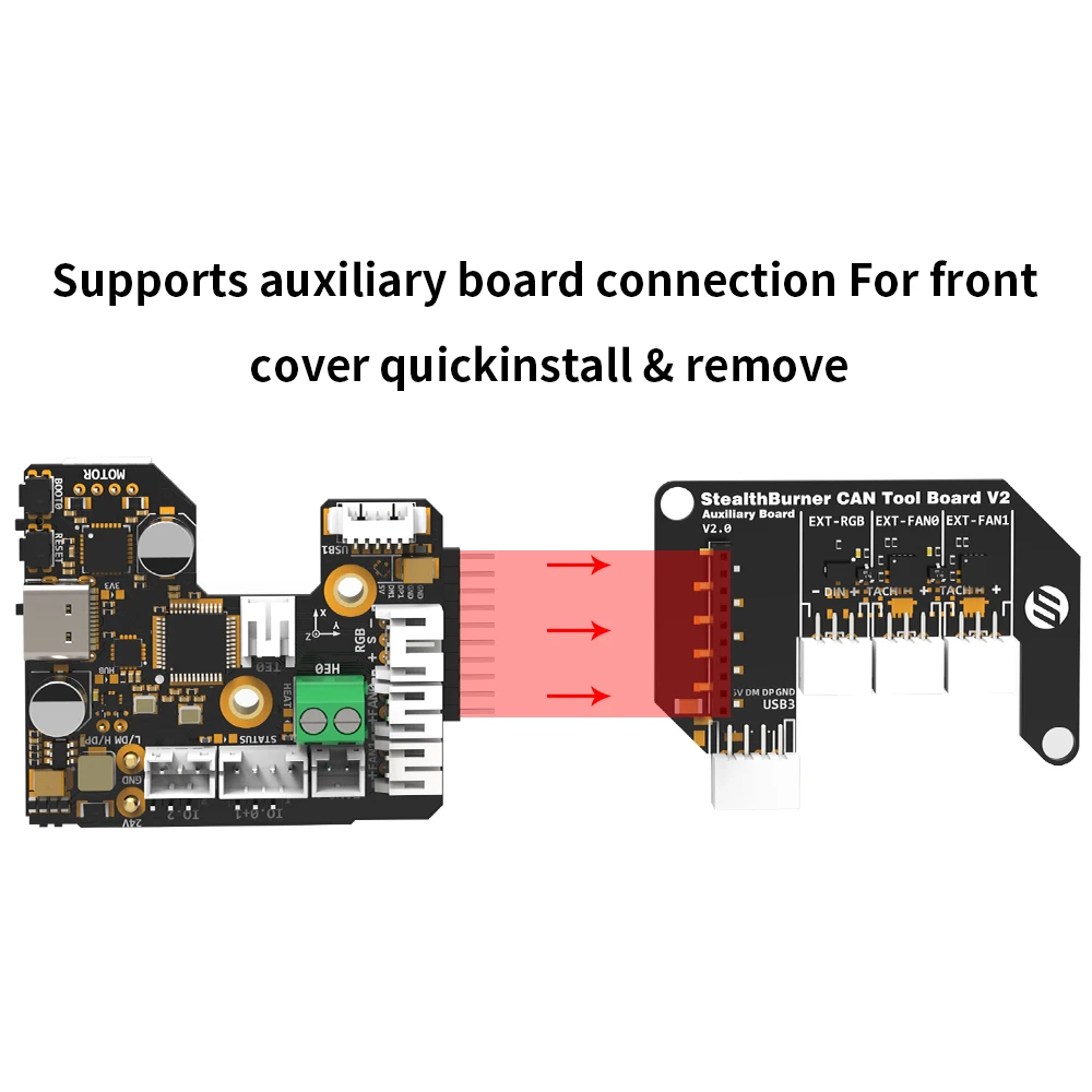 Imagem -02 - Fysetc-placa Usb Canbus Headtool para Klipper Voron Stealthburner Voron 2.4 Impressora 3d Trident sb Combo v2