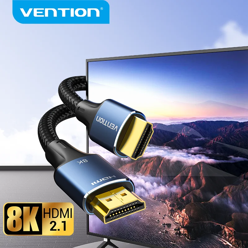 Przewód przedłużający 8K HDMI 2.1 kabel 4K 120Hz 48 gb/s dla USB C HUB PS5 TV, pudełko Dolby Atmos HDR10 + rozdzielacz HDMI Swictch cyfrowy kable