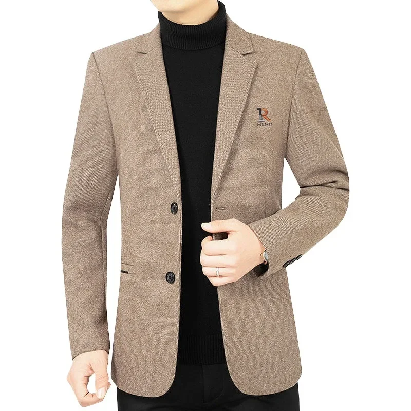 High Quality Men Business Casual Blazers Jackets New Spring Autumn Suits Coats Man Formal Wear Blazers Slim Fit Jackets Size 4XL