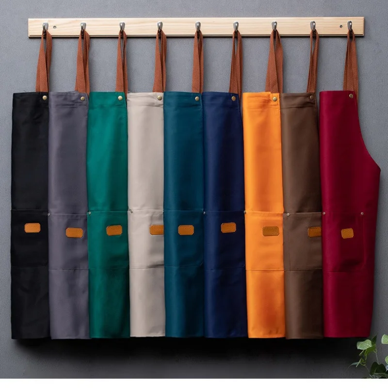 

Оптовая продажа, на складе, кофейня, магазин чая с молоком, стильный ремешок на спине, магазин свежих фруктов, спецодежда, водонепроницаемый фартук, один размер