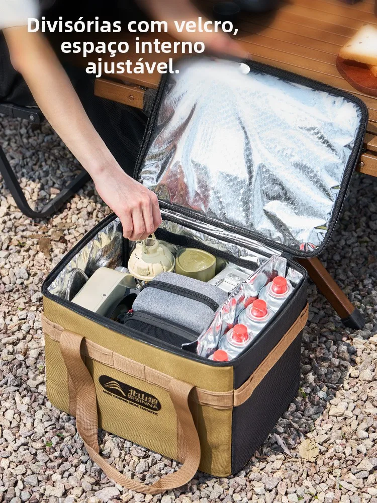 大容量アウトドア戦術収納ボックス-キャンプ用品-荒野用食器-キッチン用品収納容器