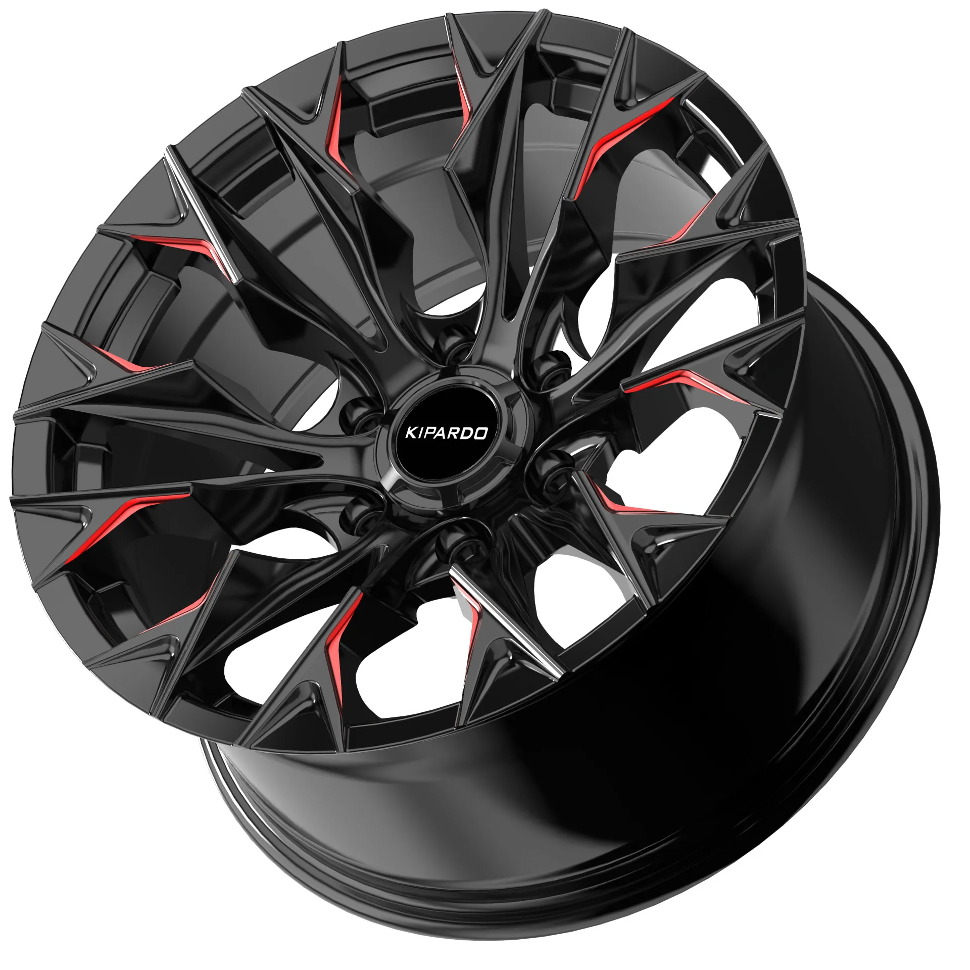 Kipardo NUEVA Rueda 16 17 Llanta de 18 pulgadas 17x9 Rueda PCD 6x139,7 5x114,3