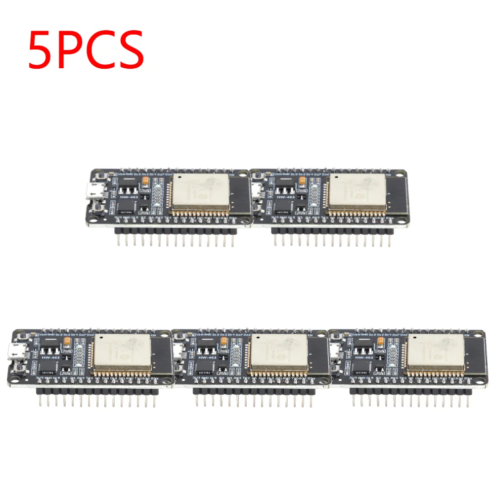 1-6PCS ESP32 Entwicklungsboard WROOM-32D Entwicklungsboard Drahtloses WiFi Bluetooth Extrem geringer Stromverbrauch für Smart Home