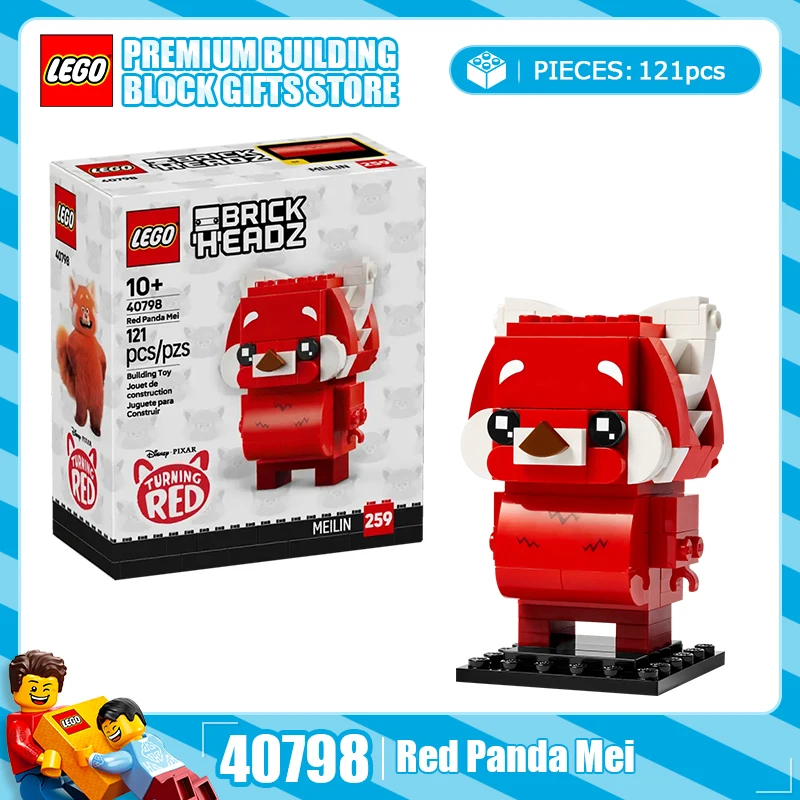 

Lego Block Disney Series 407998 407997 407992 Дамбо Осел Панда Детский блок-головоломка Игрушка в подарок