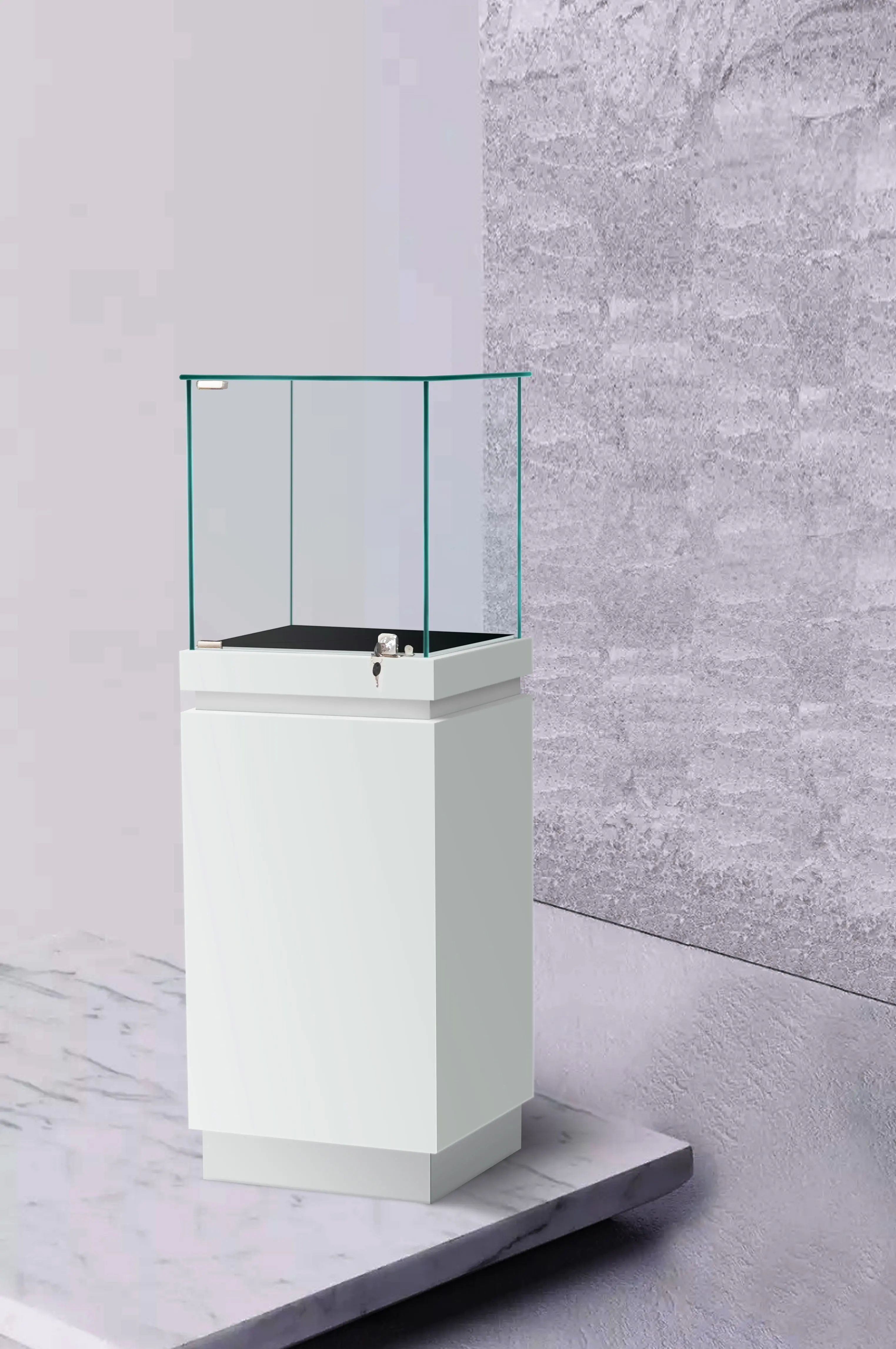 Ceramic product display cabinet Glass counter Museum cultural relics exhibition counter