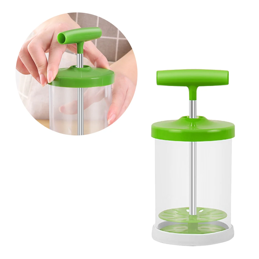 

1pc Manual Milk Frother ABS Hand Pump Milk Foamer Handheld Milk Frothing Pitchers Manual Operated Milk Maker for Cappuccinos and