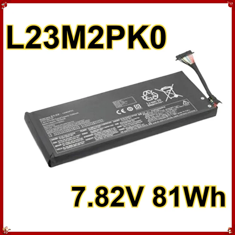 [NEW] L23M2PK0 7.82V 10360mAh 81Wh for Lenovo LEGION Go8APU1 L23B2PK0 L23M2PK0 5B11M36298 299 296 L23C2PK0 Laptop Battery