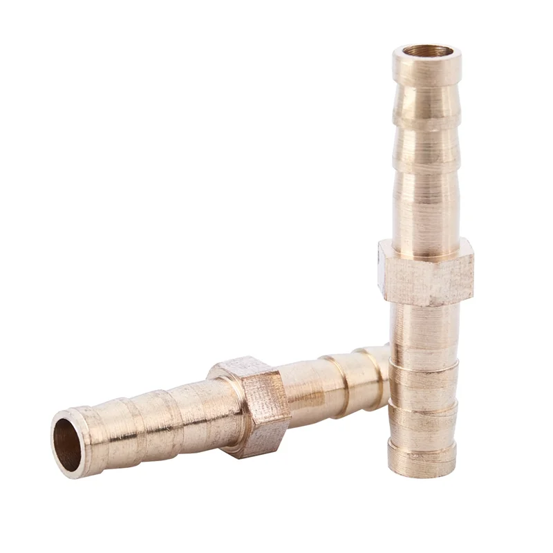 

FAST-50 шт. Латунь 6 мм, прямая для быстроразъемного соединения шланга, золотистая