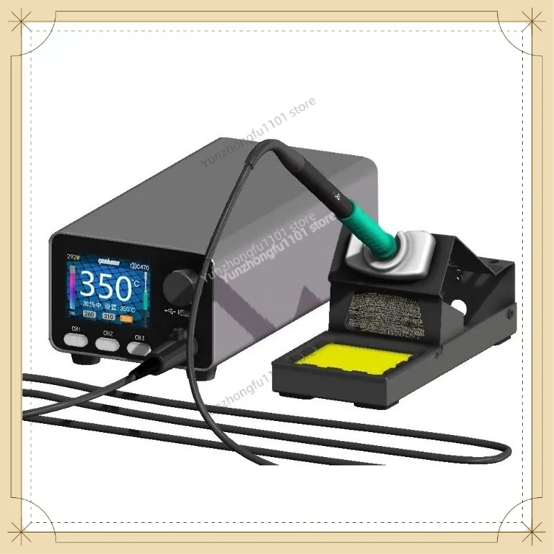 HC24‑470 Kit 400W High‑Power Soldering Station with T470 Handle & C470 Soldering Tip for Mobile Phone PCB SMD Repair