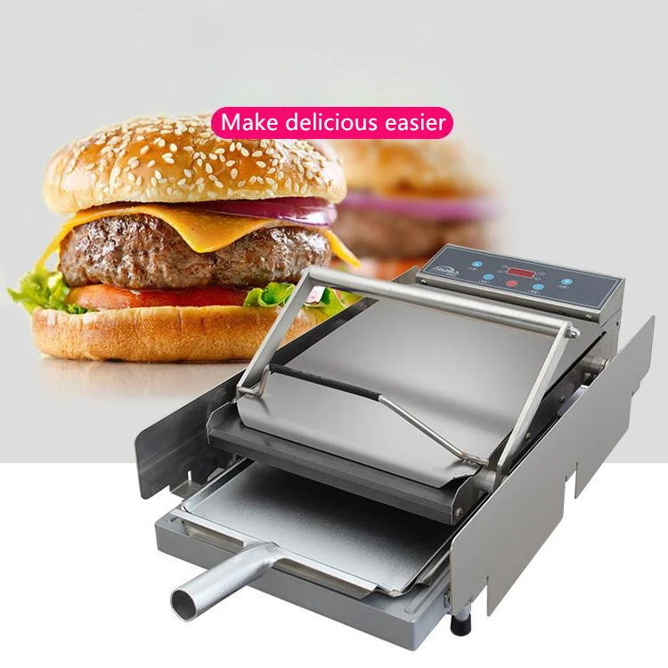 Electrical Automatic Hamburger Grilling Tools Hamburger Grill Machine/ Burger Buns Toaster