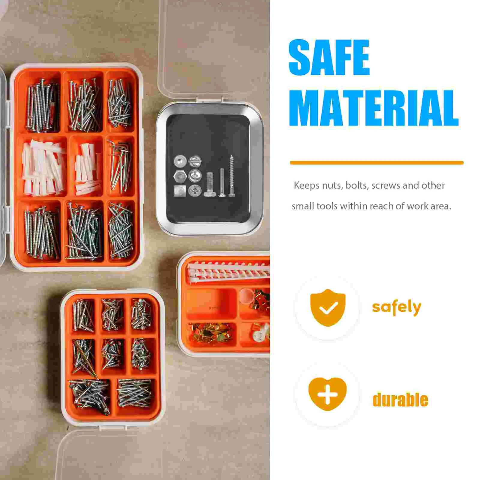 Screw Man Remote Control Outlet Magnetic Bolt Tray Screwdriver Phone Car Repair Tool