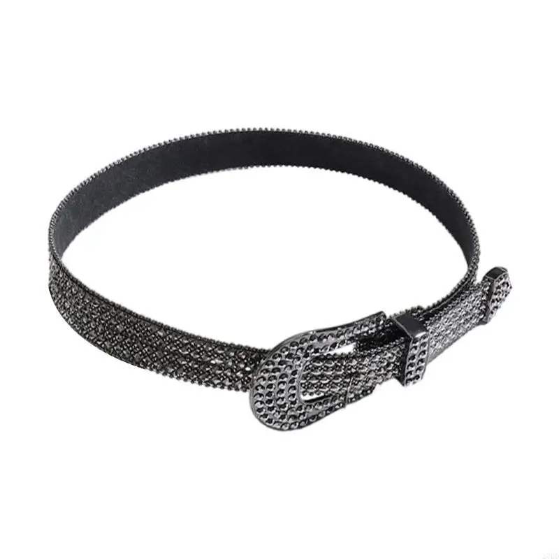 グリッターラインストーンベルトドレスホットガールズウエストベルト輝くドレスコートベルト