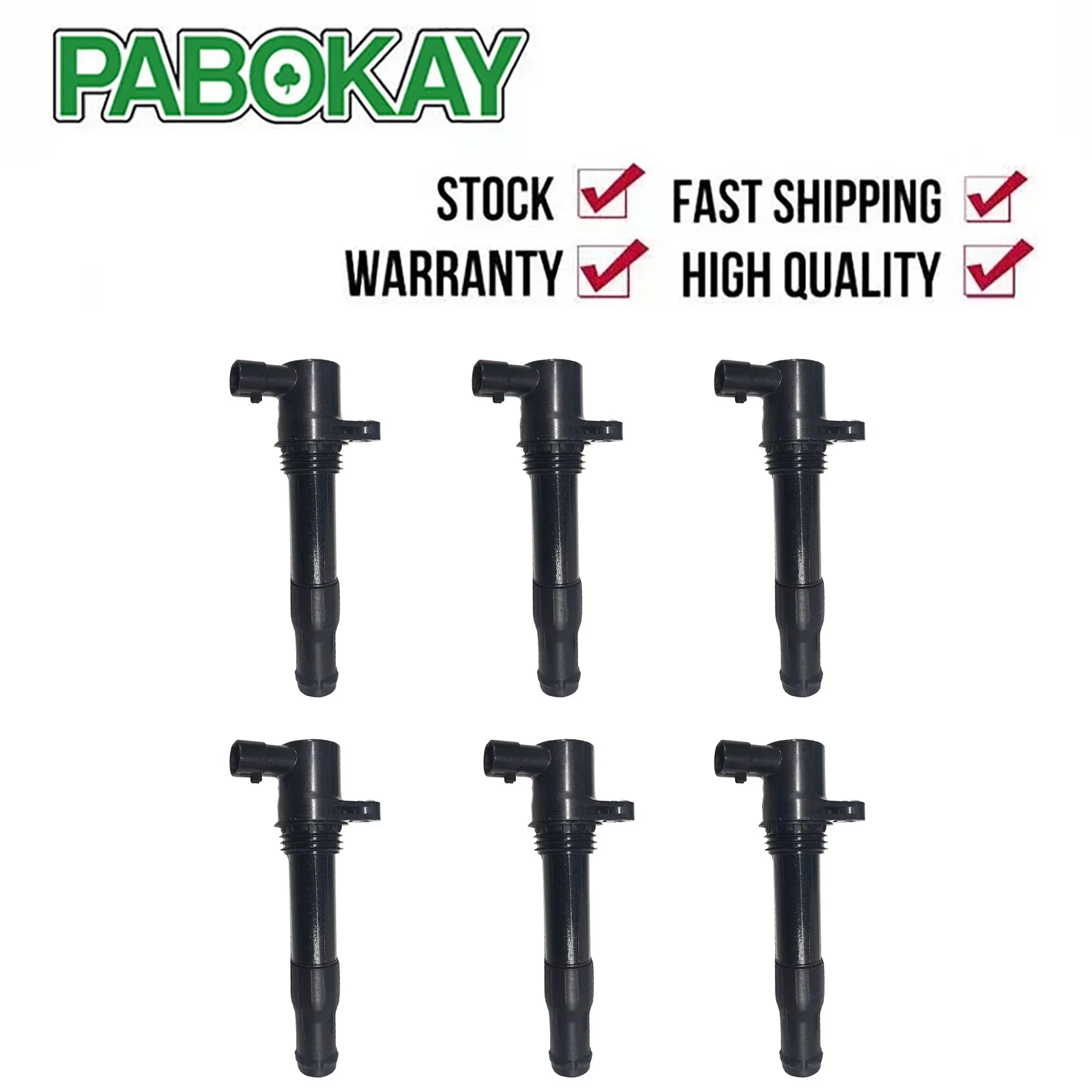 

6 Pieces X Ignition Coils NEC000070L NEC000110L CE10027-12B1 880067 IC12102 0040100068 ZS068 For Land Rover Freelander MG MG ZS