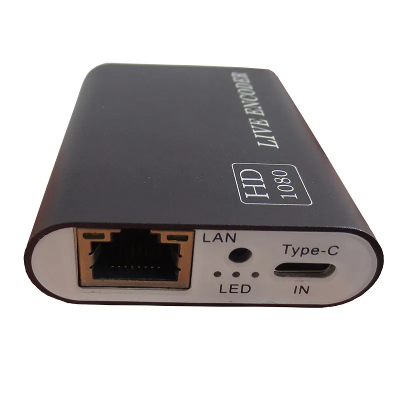 HD Video Live Streaming MI to IP Encoder SRT HEVC H265 for  Unicast Multicast Radio & TV Broadcasting Equipment