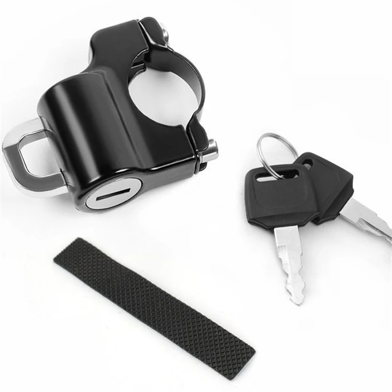 

Портативный противоугонный замок для шлема, универсальный замок для мотоциклов, электровелосипедов, велосипедов, для рулей 22-28 мм, аксессуары для езды