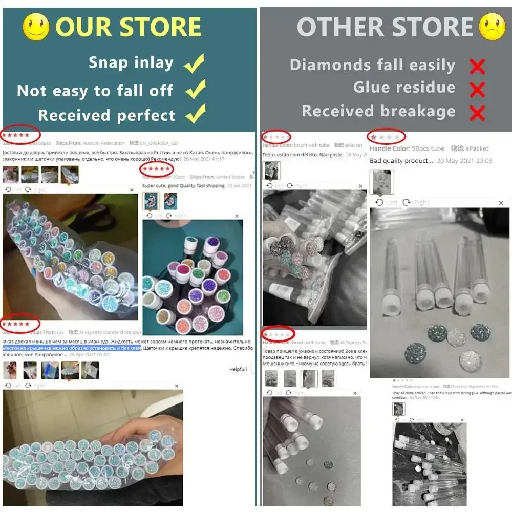 50 قطعة من أنابيب فرشاة الرموش مع عصي الماسكارا الكريستالية ومشط الحواجب - أدوات مكياج لأدوات تطبيق الرموش/الحواجب #6