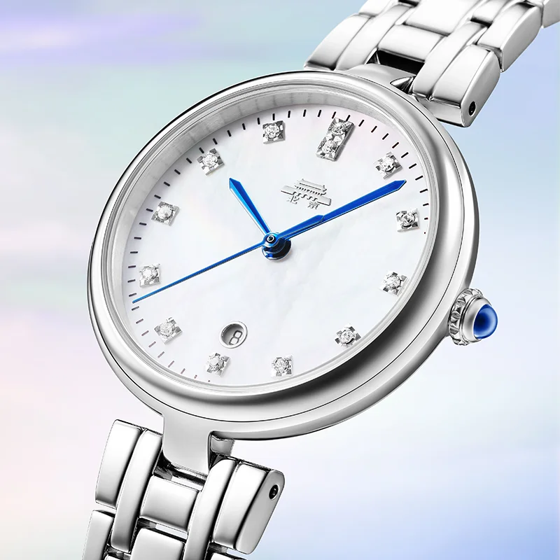 Beijing Watch ladies watches brands luxury women watch moissanite woman watch Beijing Classic Series Lucky Cloud Watch 28mm