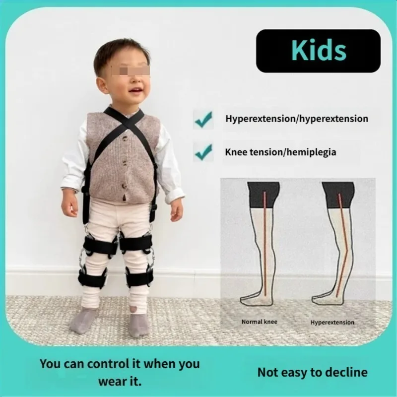

O/X Leg Type Correction Belt Pediatric Kids Leg Posture Corrector Brace for Children Knees Valgus Straighten