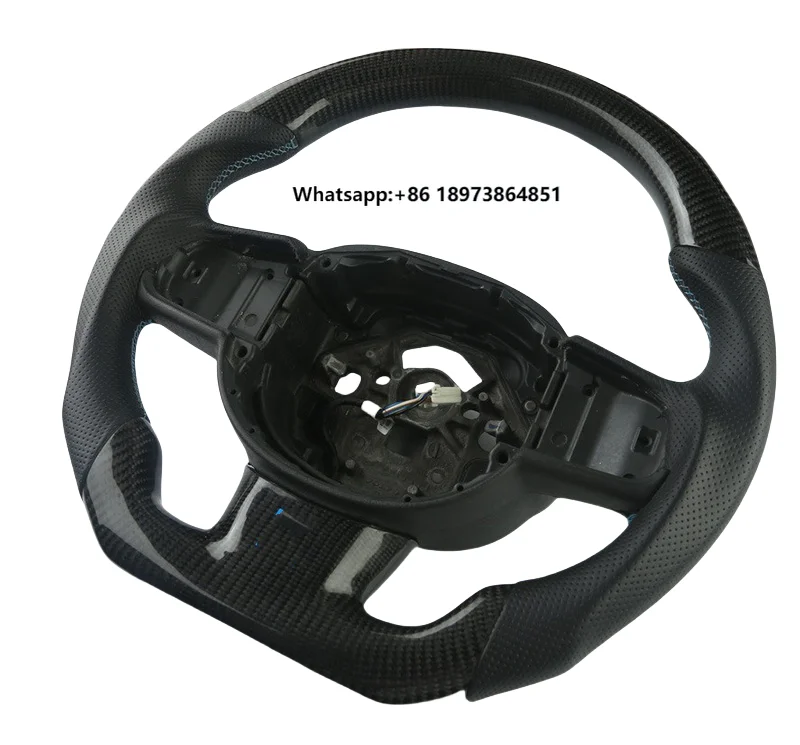 

Suitable for S90 XC90 XC60 S60 Carbon Fiber Steering Wheel Sports Modification Personalized Customization D Type
