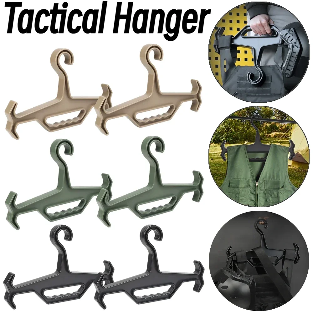 Tactical Hanger Heavy Duty Hanger for Body Armor Vests Wetsuit Hanger Tactical Gear Tactical Survival Equipment Storage Organize