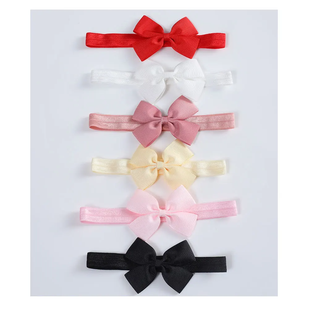 1Set Newborn Bowknot Headbands Mid Socks New Baby Toddler Soft Prewalker Sock Knitted Cotton Girl Infant Cute Hairband Socks