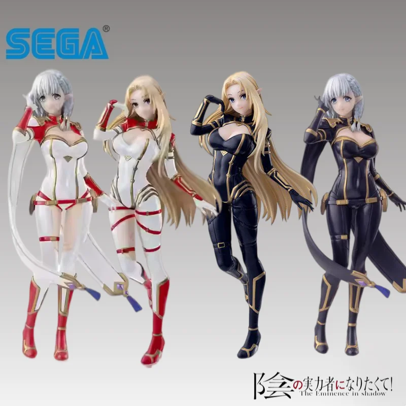 

In Stock Sega Original The Eminence In Shadow Alpha Beta Figure Luminasta Shiny Version Toys Model Anime Characters Ornaments