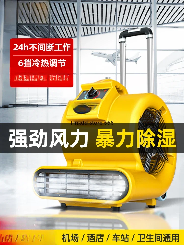 Blower Floor Blow Dryer Commercial High Power Drying Household Hair Dryer Carpet Toilet Floor Dehumidification