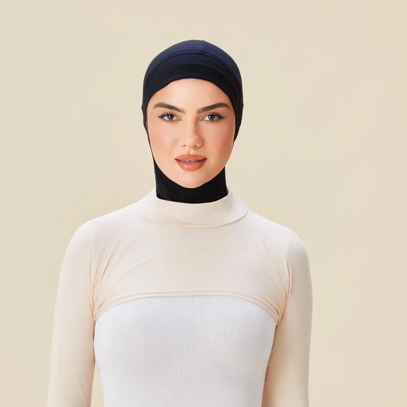 

Рукава, шаль, модный и универсальный платок, мусульманская шапка, женские базовые рукава, подходящие для повседневной носки.