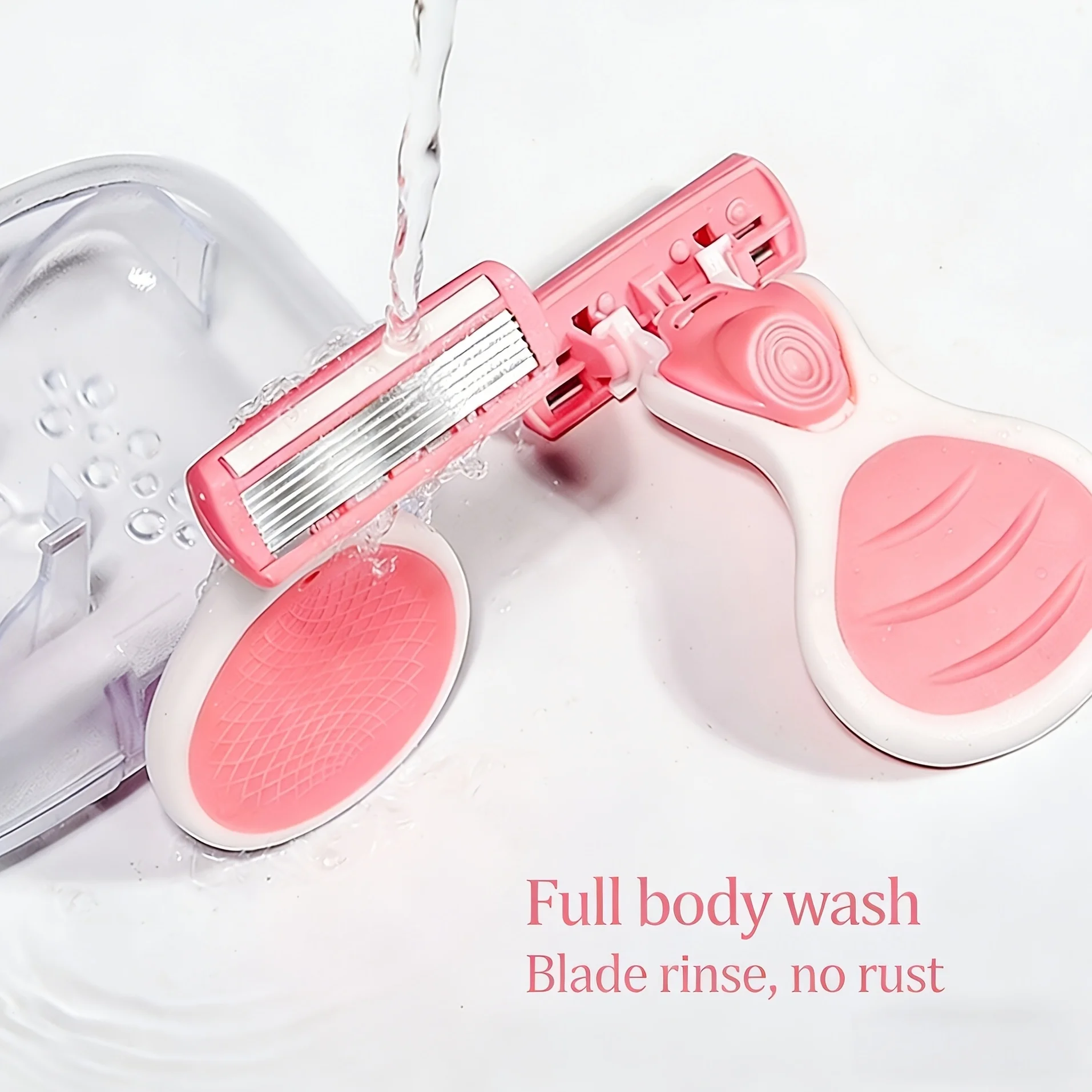 1pc Women Manual Body Hair Shaver Trimmer Portable Face Leg Hair Removal Tool Gentle Hair Removal for Sensitive Skin